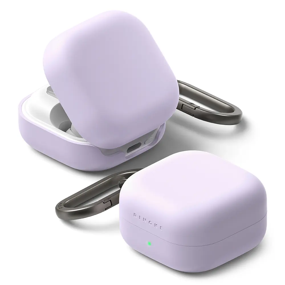 Ringke - Silicone - Samsung Galaxy Buds 4 Pro - Světle fialová