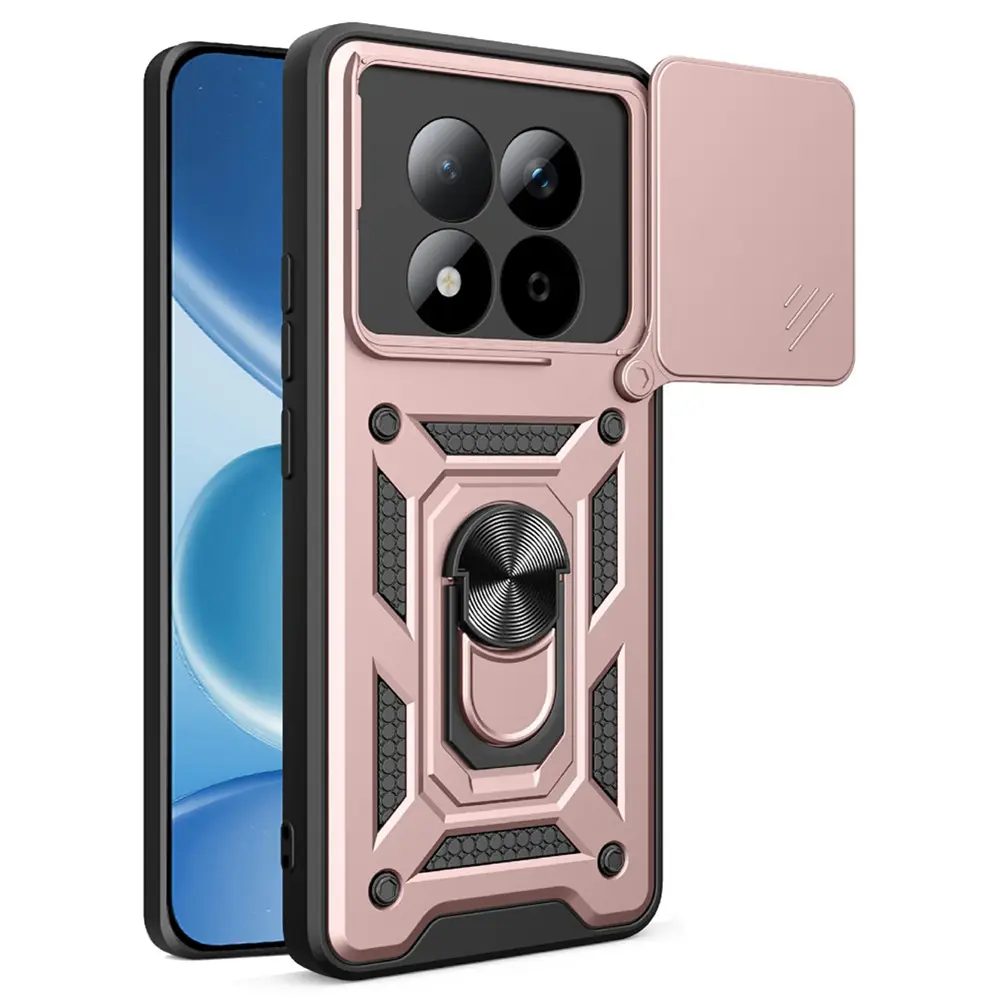 Techsuit - CamShield Series - Xiaomi Redmi Note 15 Pro 5G - Růžové zlato
