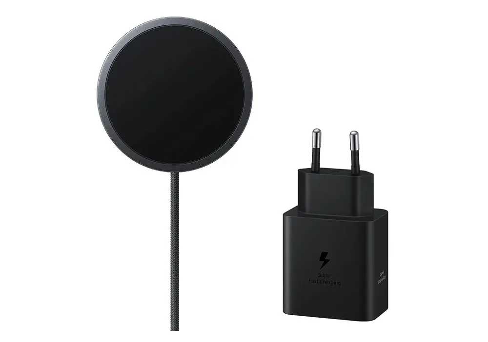 Magnetická bezdrátová rychlonabíječka EP-P2900TBE Samsung 25W Dark Grey + Adaptér 45W
