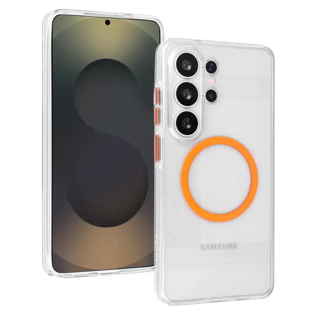 Kryt Liavec Pure pro Samsung Galaxy S26 Ultra oranžový