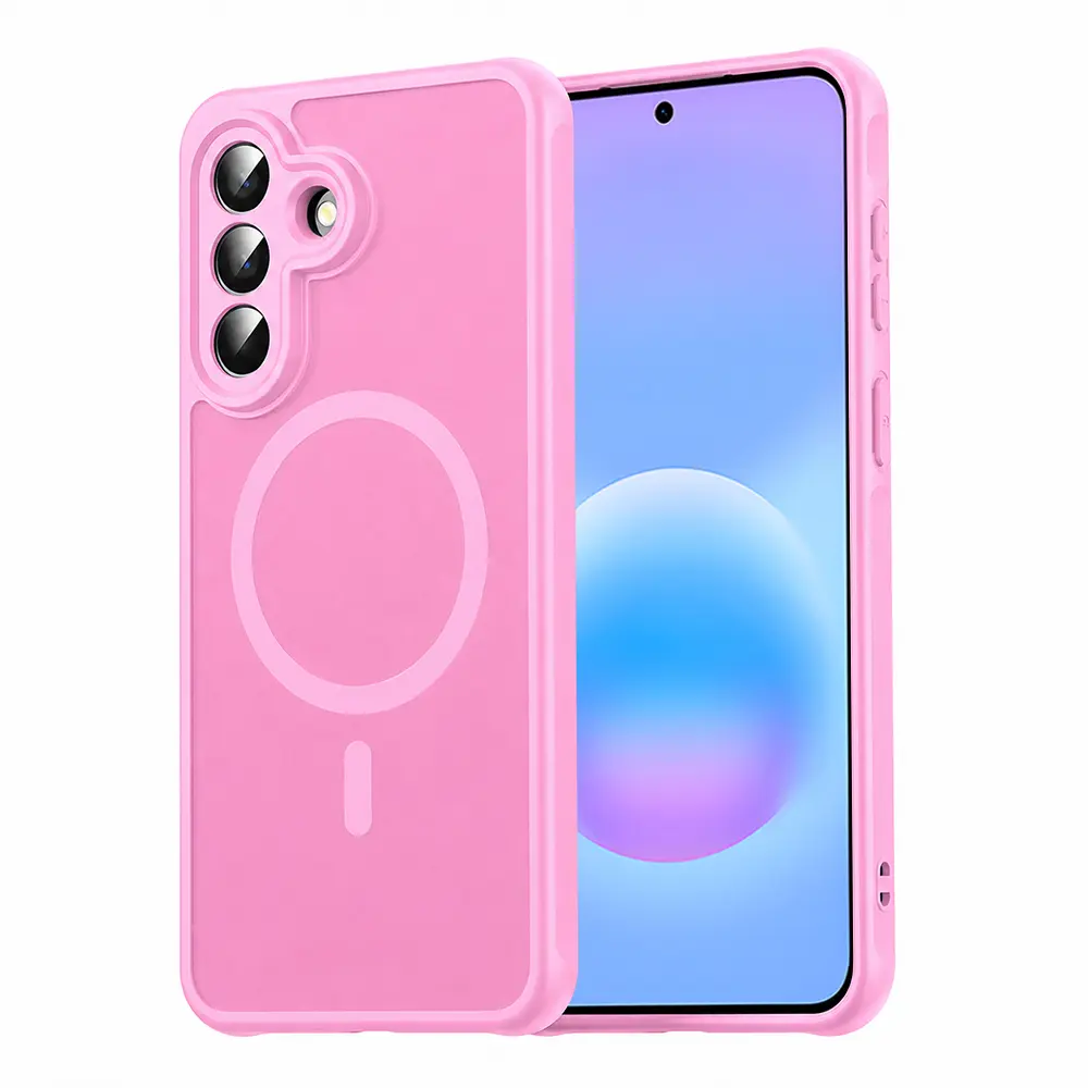Techsuit - HaloFrost II MagSafe - Samsung Galaxy A57 5G - Růžová