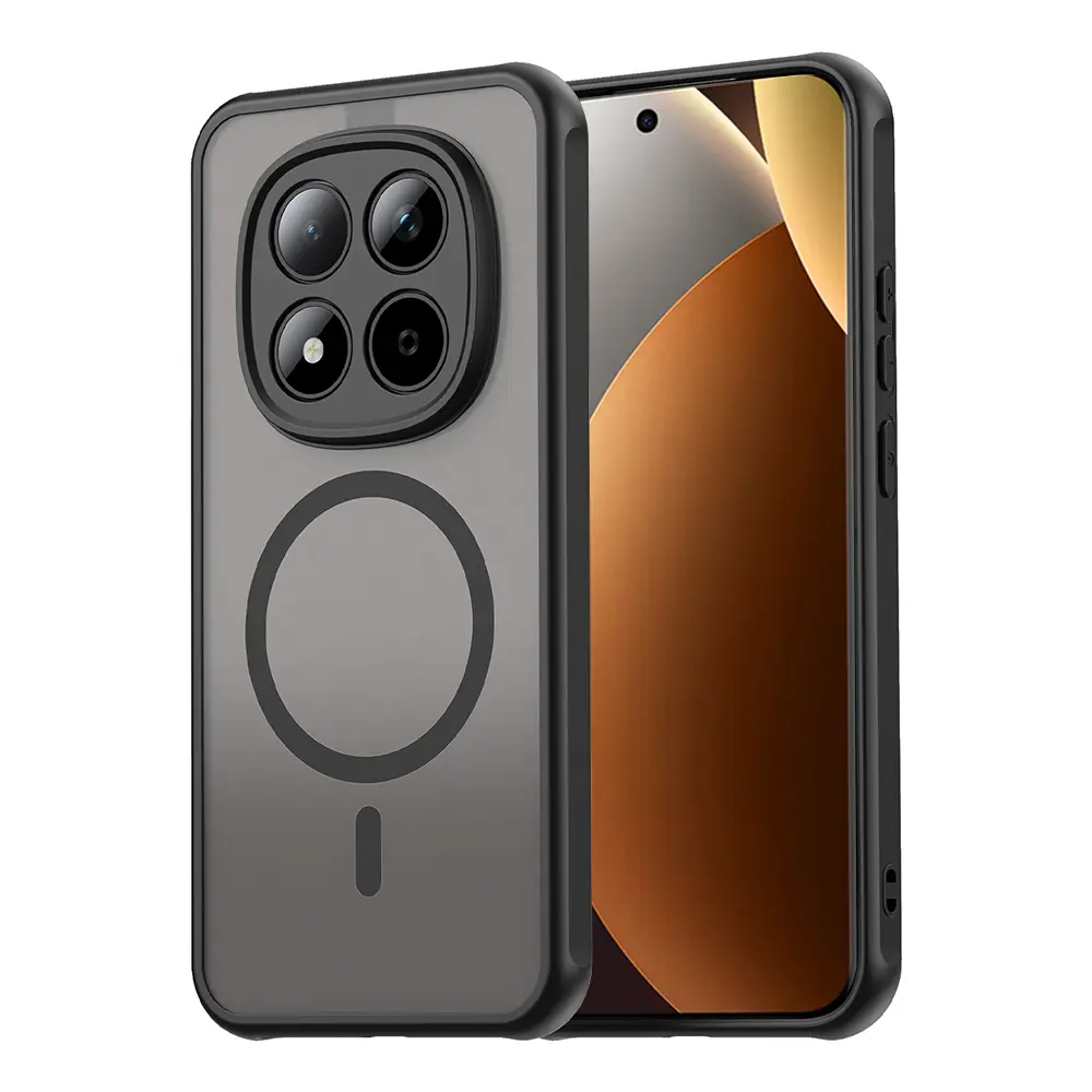 Techsuit - HaloFrost II MagSafe - Xiaomi Redmi Note 15 Pro+ 5G / Poco M8 Pro 5G - Černá