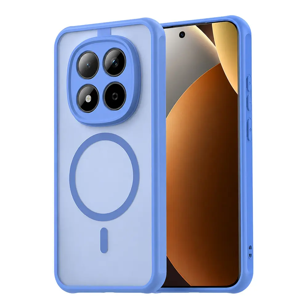 Techsuit - HaloFrost II MagSafe - Xiaomi Redmi Note 15 Pro+ 5G / Poco M8 Pro 5G - Nebesky modrá