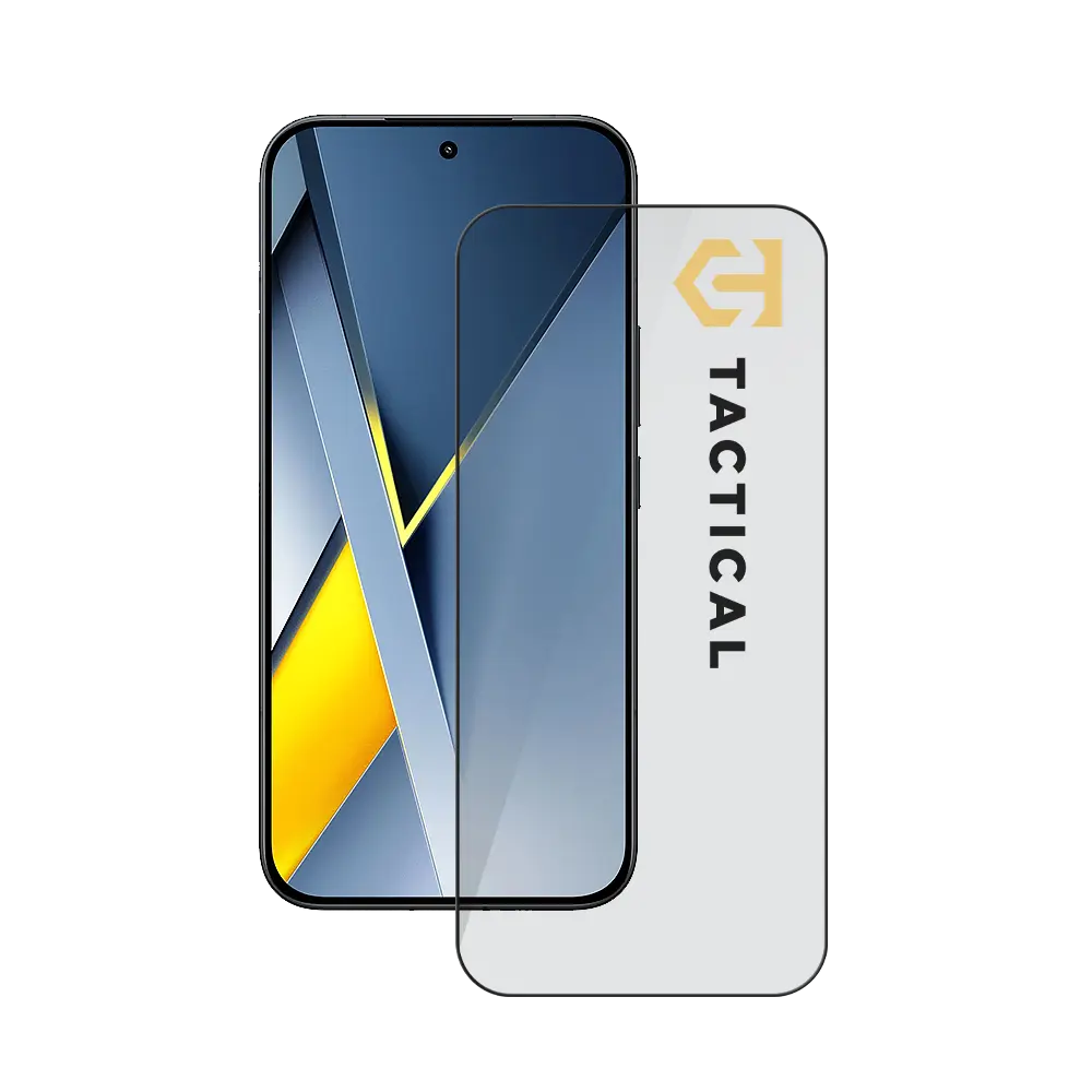 Tvrzené sklo Tactical Glass Shield 5D pro Poco F8 Ultra černé