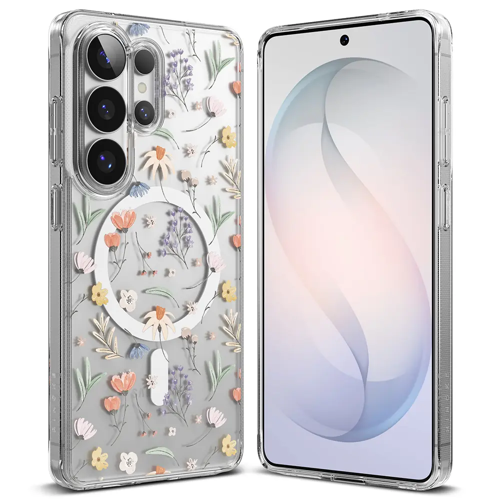 Ringke - Fusion MagSafe - Samsung Galaxy S26 Ultra - Sušené květiny