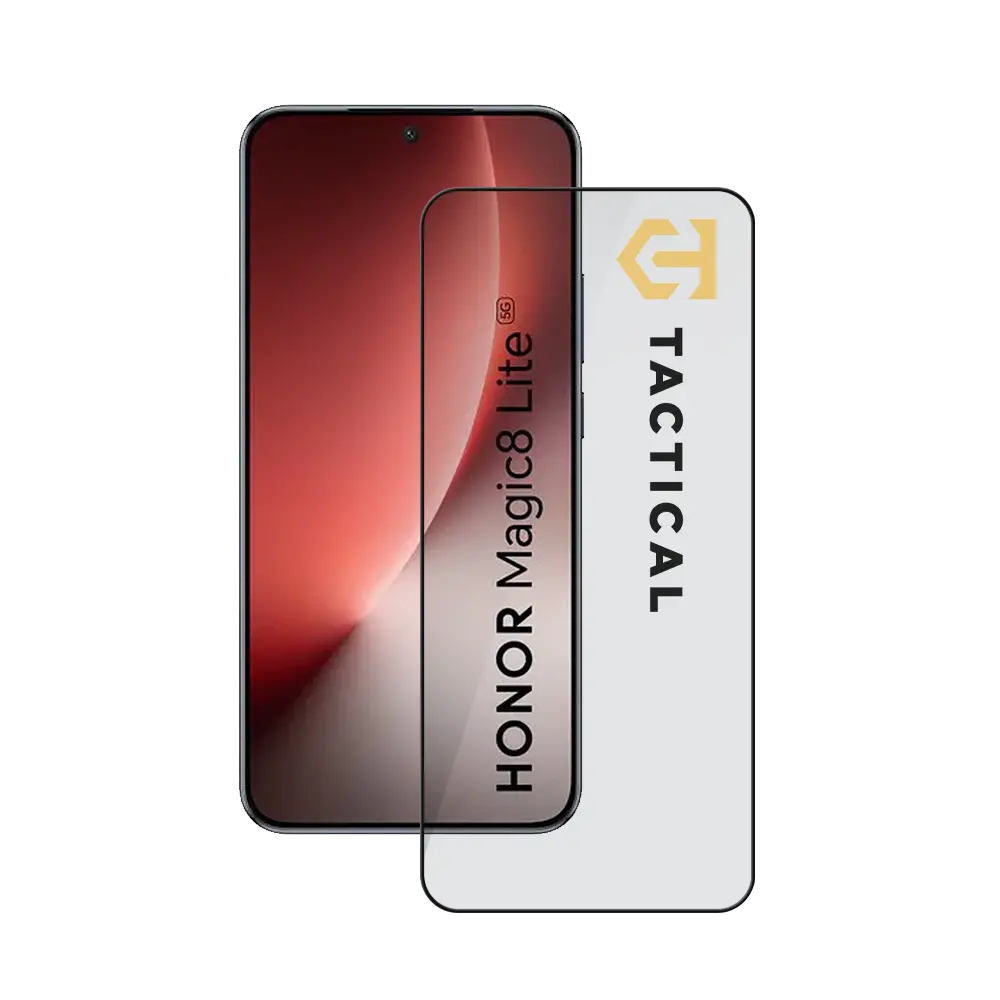 Tvrzené sklo Tactical Glass Shield 5D pro Honor Magic8 Lite černé