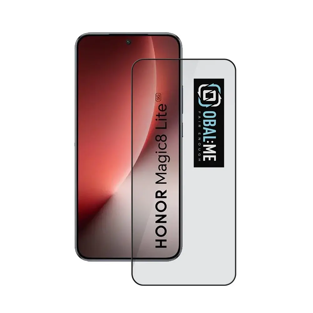Tvrzené sklo OBAL:ME 5D pro Honor Magic8 Lite černé