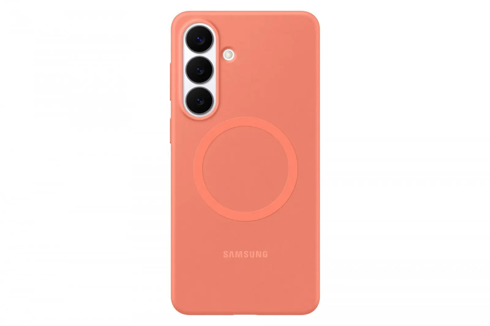 Silikonový magnetický kryt EF-ES947COE Samsung pro Galaxy S26+ Coral Red
