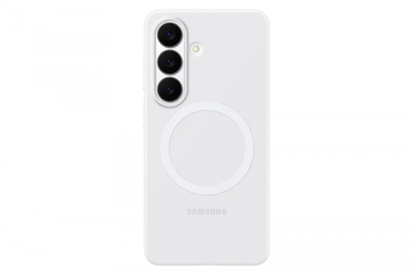 Silikonový magnetický kryt EF-ES942CWE Samsung pro Galaxy S26 bílý