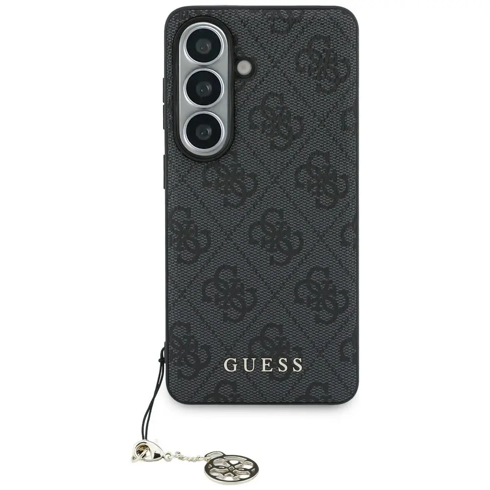 Guess - Kryt Hardcase 4G Classic Logo Charm (GUHMS26SGF4GGR) - Samsung Galaxy S26 - černý