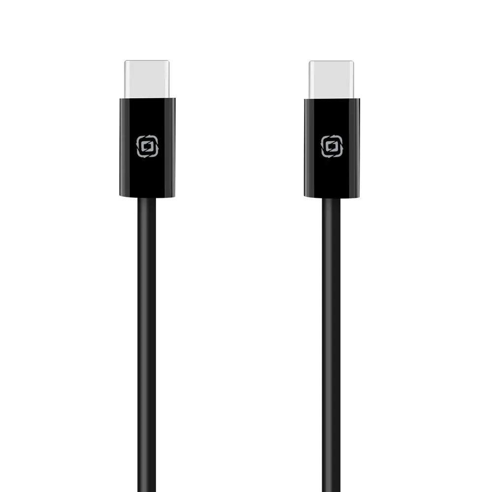 Kabel OBAL:ME LongRun USB-C/USB-C 60W 1m černý