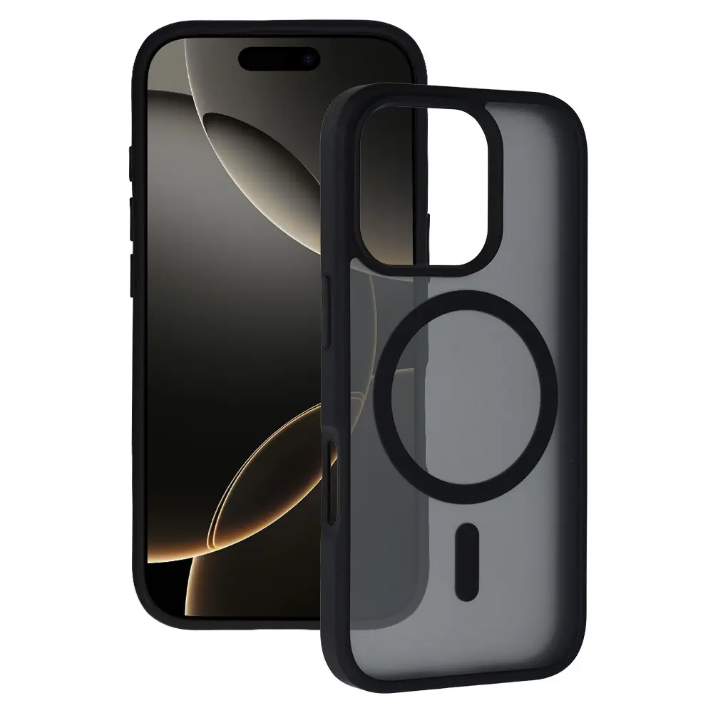 Kryt Tel Protect Aura Matte MagSafe pro iPhone 15 Pro černý