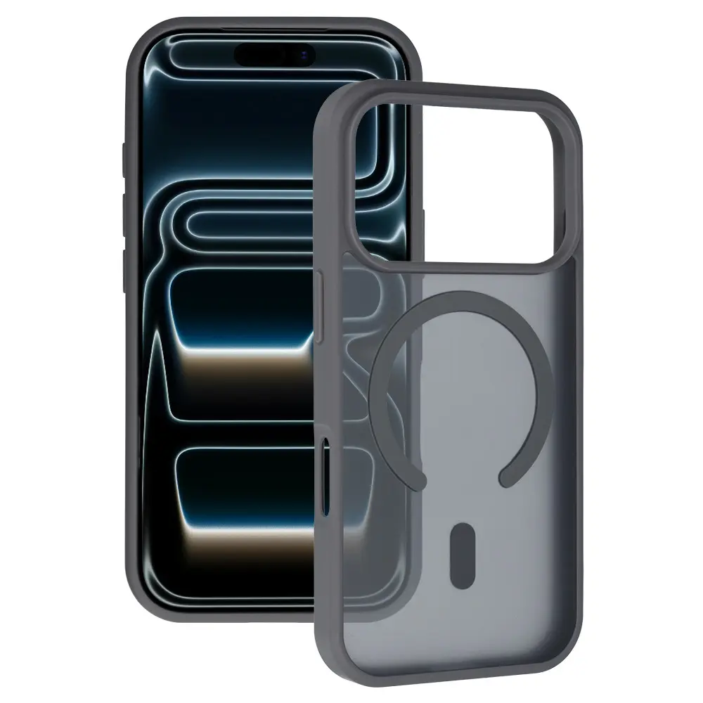 Kryt Tel Protect Aura Matte MagSafe pro iPhone 17 Pro ocelově šedý