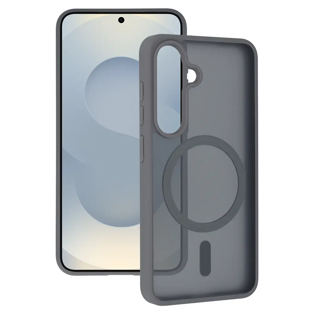 Kryt Tel Protect Aura Matte MagSafe pro Samsung Galaxy S25/S24 šedý
