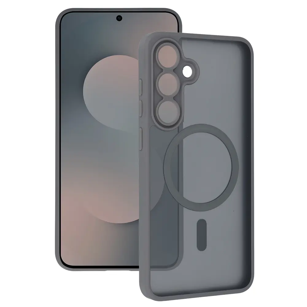 Kryt Tel Protect Aura Matte MagSafe pro Samsung Galaxy S25 FE šedý