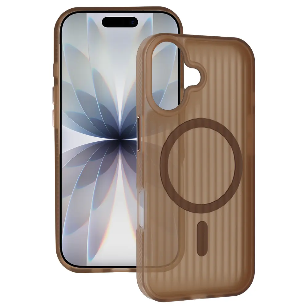 Kryt Tel Protect Twist MagSafe pro Apple iPhone 17 kávově hnědý