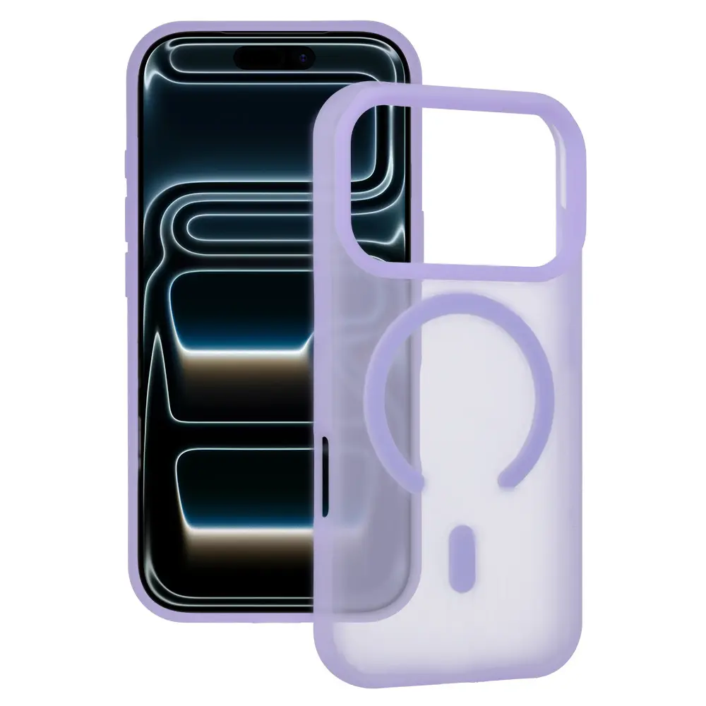 Kryt Tel Protect Mist Matte MagSafe pro Apple iPhone 17 Pro Max světle fialový