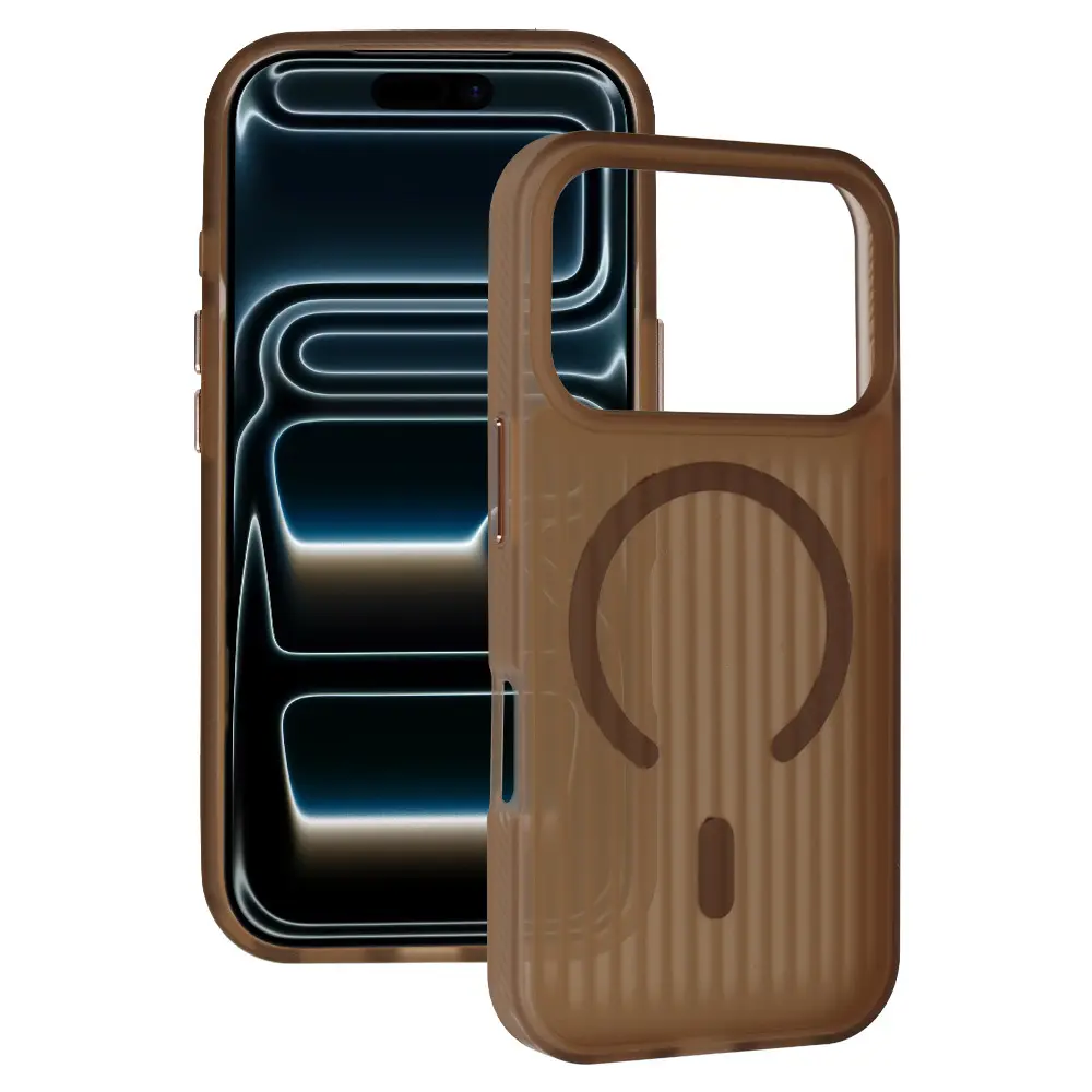 Kryt Tel Protect Twist MagSafe pro Apple iPhone 17 Pro Max kávově hnědý