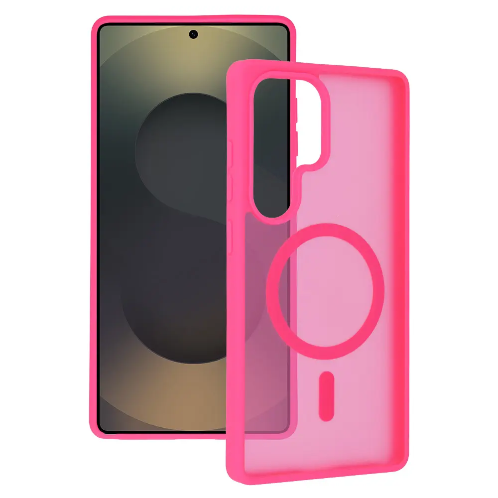 Kryt Tel Protect Aura Matte MagSafe pro Samsung Galaxy S26 Ultra sytě růžový