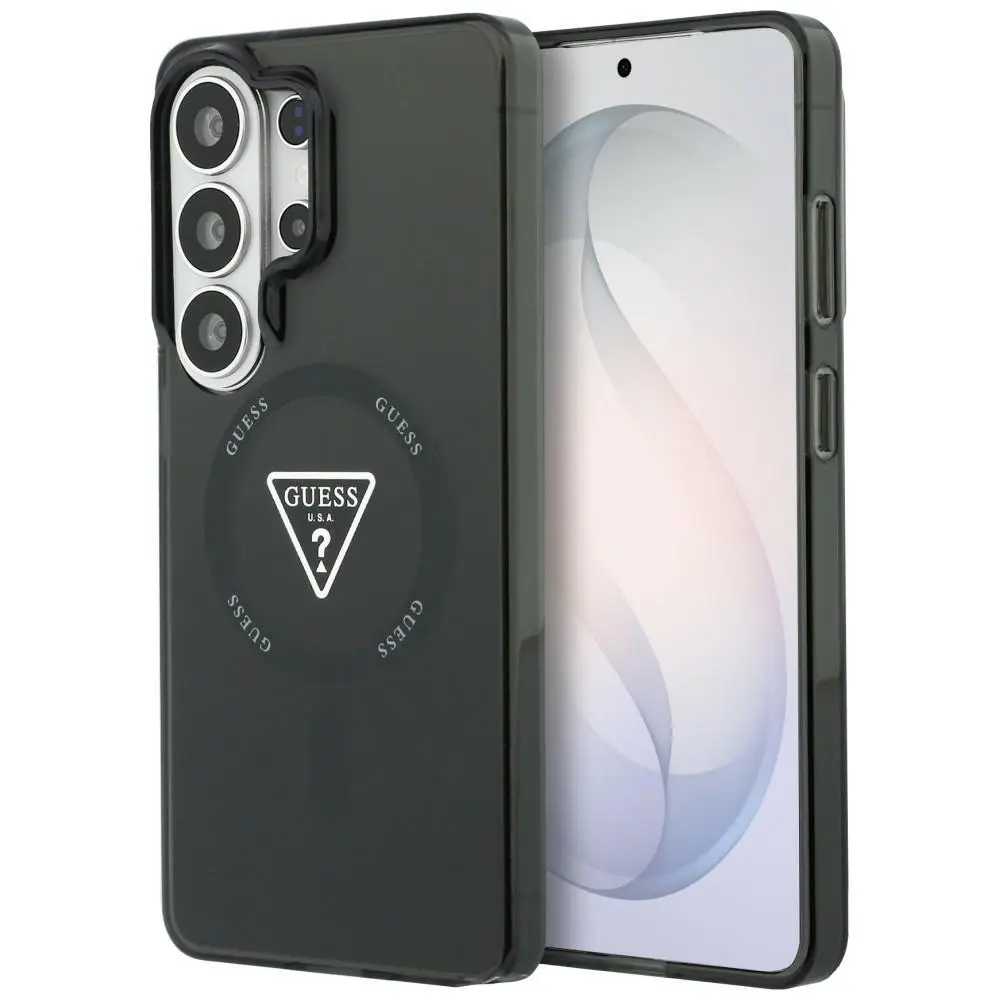 Kryt Guess - IML Gradient Triangle MagSafe (GUHMS26LHGTMLCGK) - Samsung Galaxy S26 Ultra Černý