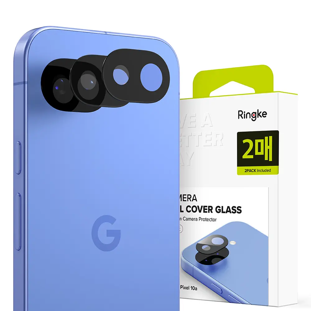 Ringke - Camera Full Cover Glass ochranné sklo na fotoaparát (2 ks) pro Google Pixel 10a - čiré