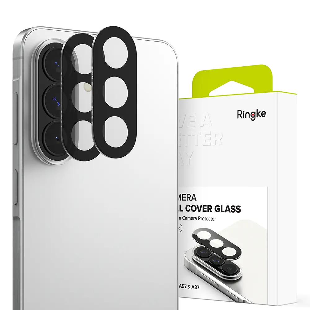Ochranné sklo na fotoaparát Ringke - Camera Full Cover Glass (2 pack) - Samsung Galaxy A57 5G / A37 5G Průhledné