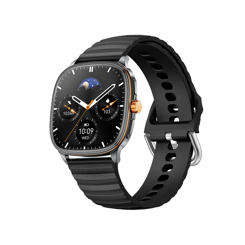 Chytré hodinky Blavec U-01 Mohito HD AMOLED černé + 1 řemínek
