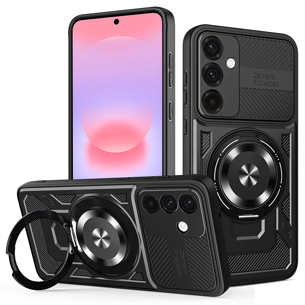 Kryt Techsuit RuggedCam - Samsung Galaxy A37 5G černý
