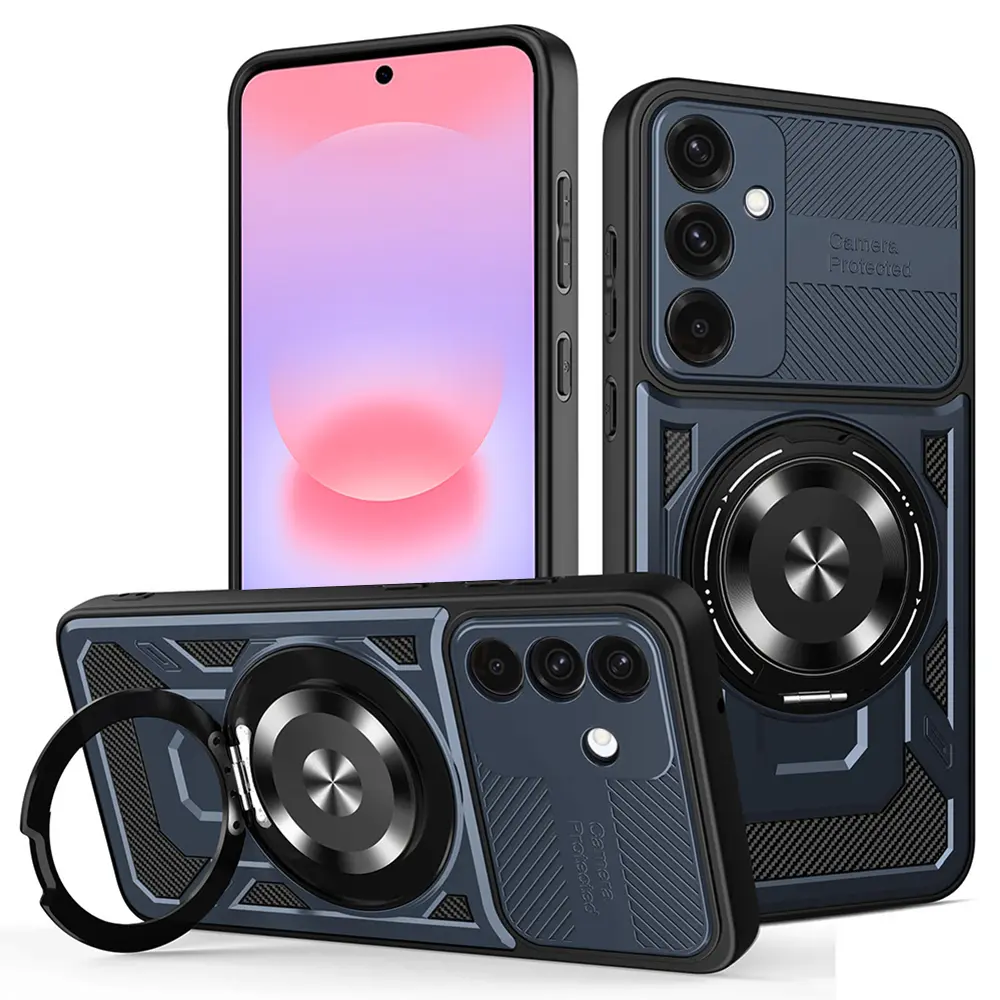 Kryt Techsuit RuggedCam - Samsung Galaxy A37 5G modrý
