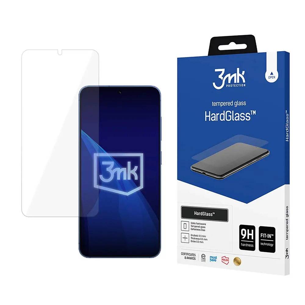 Sklo 3mk HardGlass Screen Protector - Samsung Galaxy S26 čiré