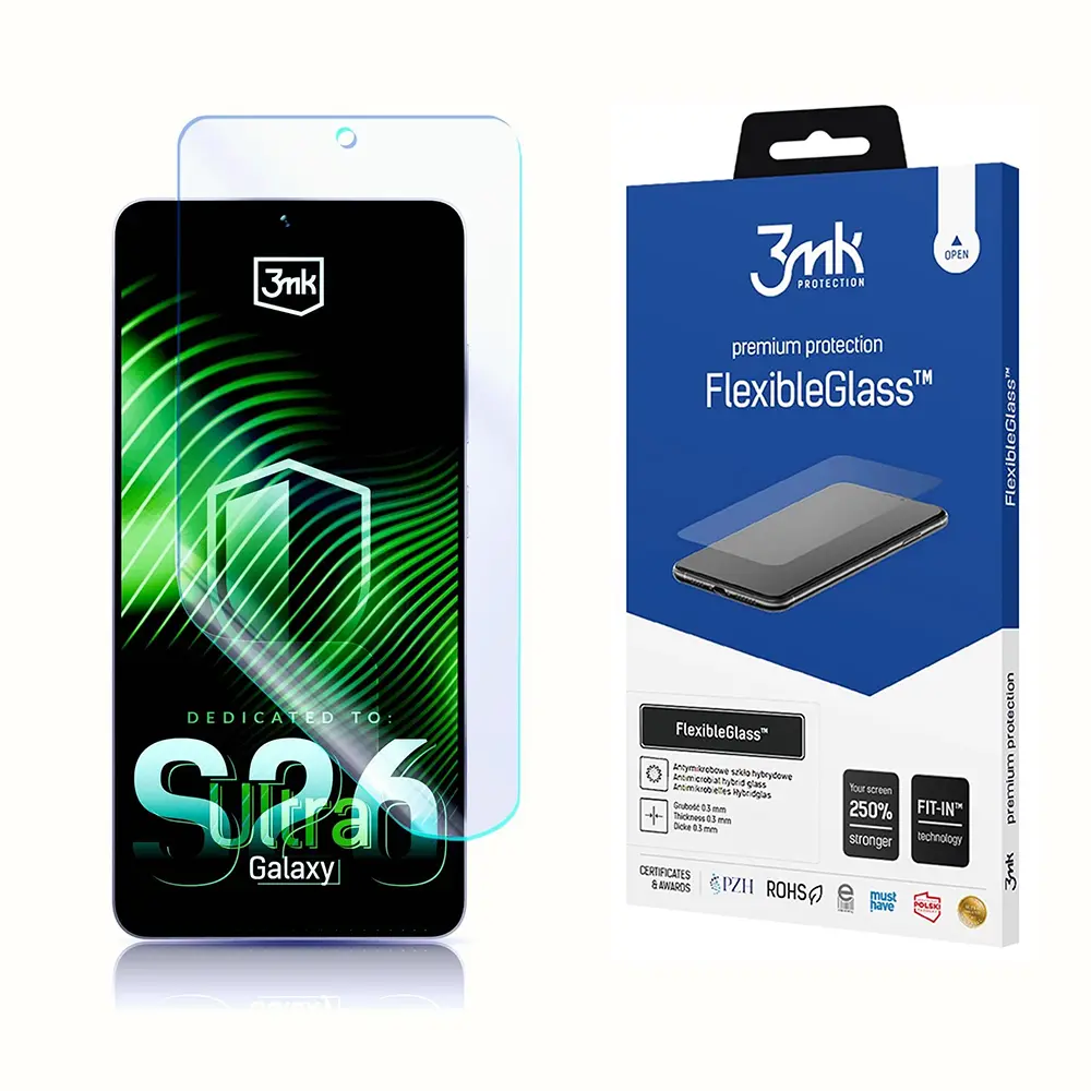 3mk hybridní sklo FlexibleGlass pro Samsung Galaxy S26 Ultra