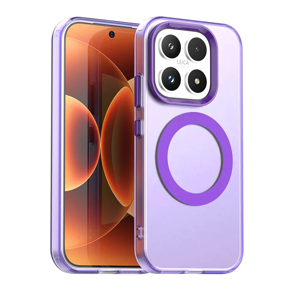 Kryt Techsuit CandyCase MagSafe - Xiaomi 17 Fialový
