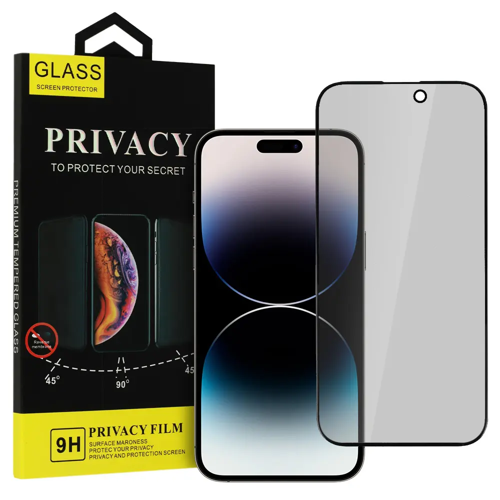 Tvrzené sklo Privacy Glass pro Samsung Galaxy S26 Ultra černé