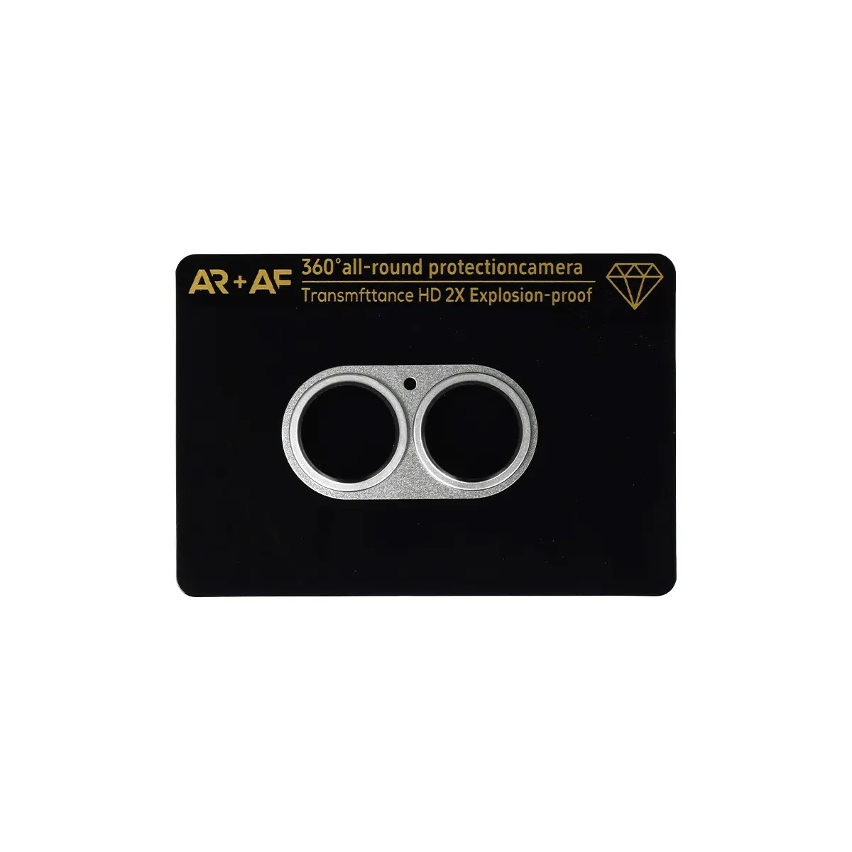 Ochranné sklo Aluminum Metal na fotoaparát pro iPhone 17 bílé