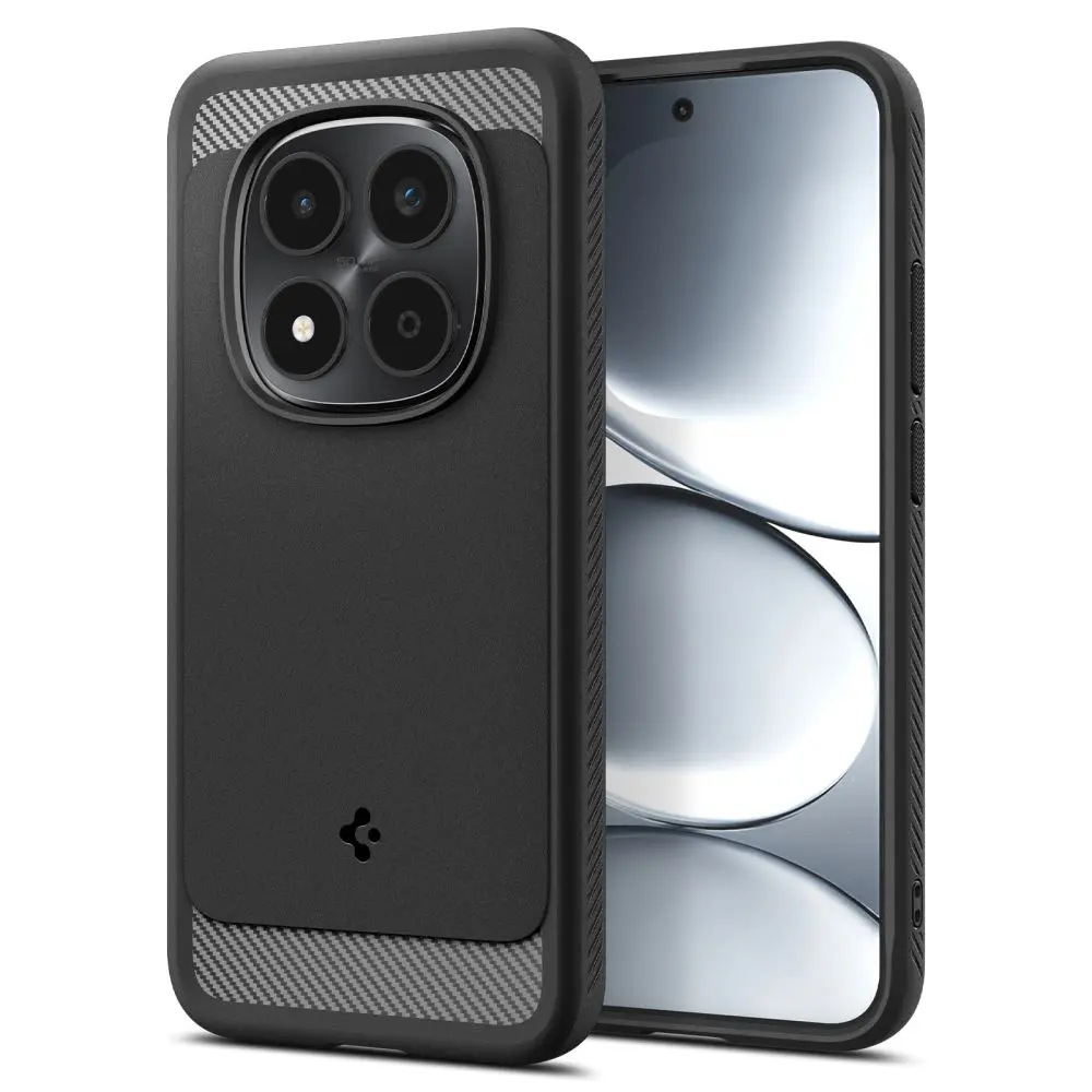Kryt Spigen - Rugged Armor (ACS10460) - Xiaomi Redmi Note 15 Pro 5G matně černý