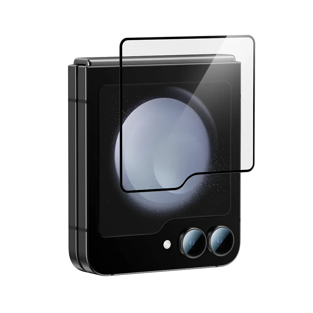 Tvrzené sklo Benks Glass Warrior HD pro Samsung Galaxy Z Flip 6 černé