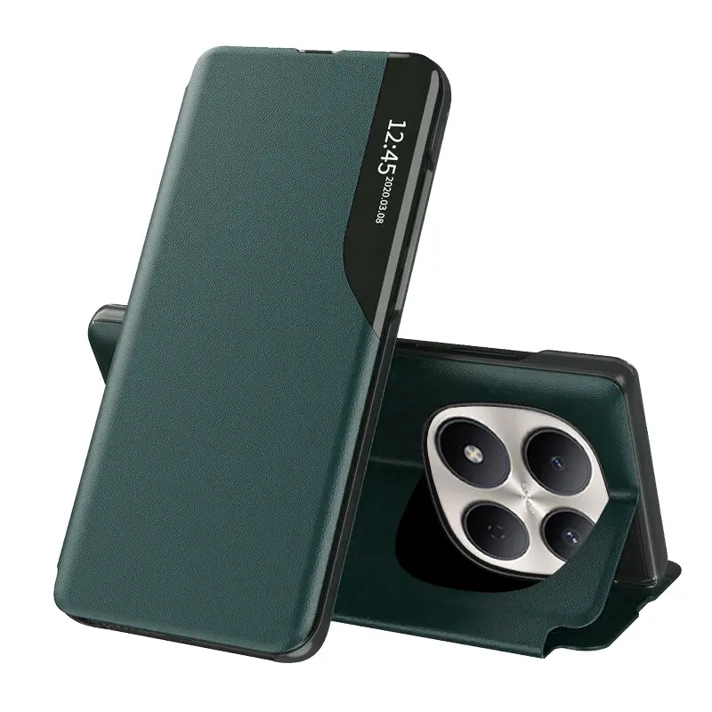 Pouzdro Techsuit - eFold Series - Xiaomi Redmi Note 15 Pro 5G tmavě zelené