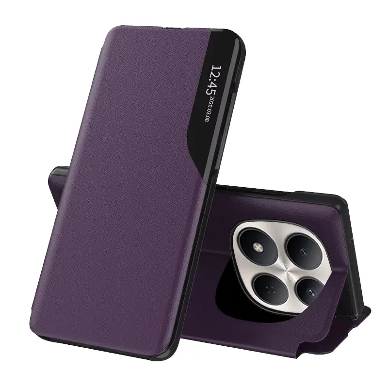 Pouzdro Techsuit - eFold Series - Xiaomi Redmi Note 15 Pro 5G fialové