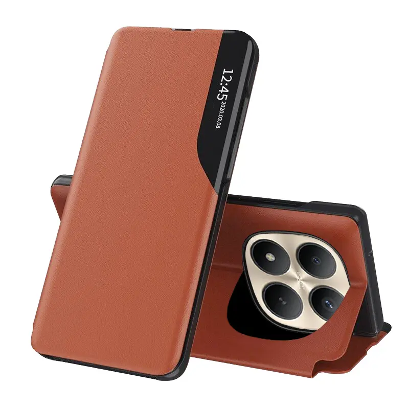 Techsuit - eFold Series pouzdro pro Xiaomi Redmi Note 15 Pro+ 5G / Poco M8 Pro 5G - oranžové