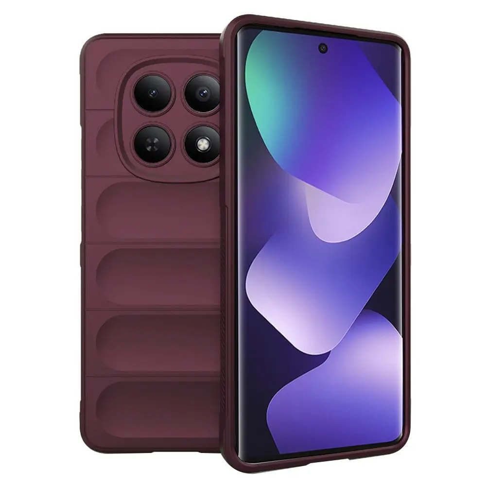 Kryt Techsuit Magic Shield pro Xiaomi Redmi Note 15 5G / Poco M8 5G vínový
