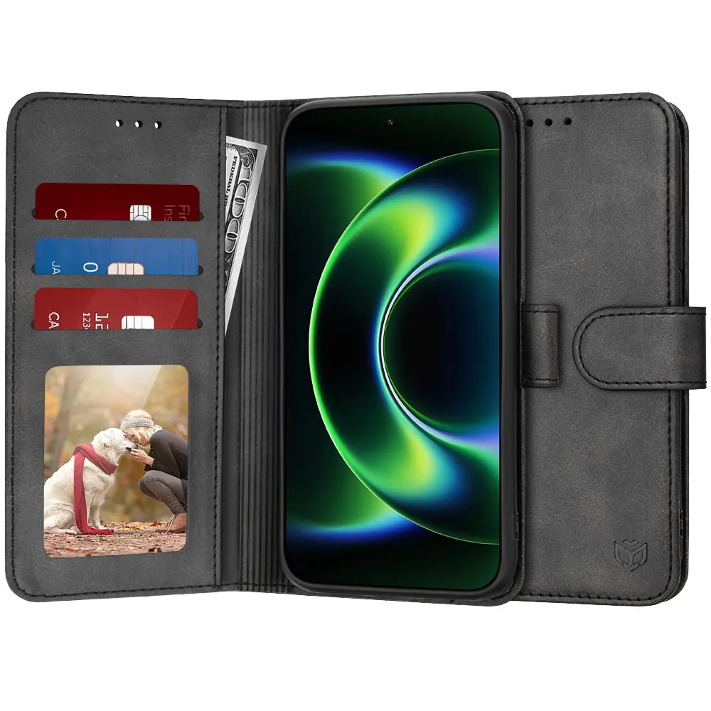 Techsuit - Diary Book pouzdro pro Xiaomi 17 Ultra - černé