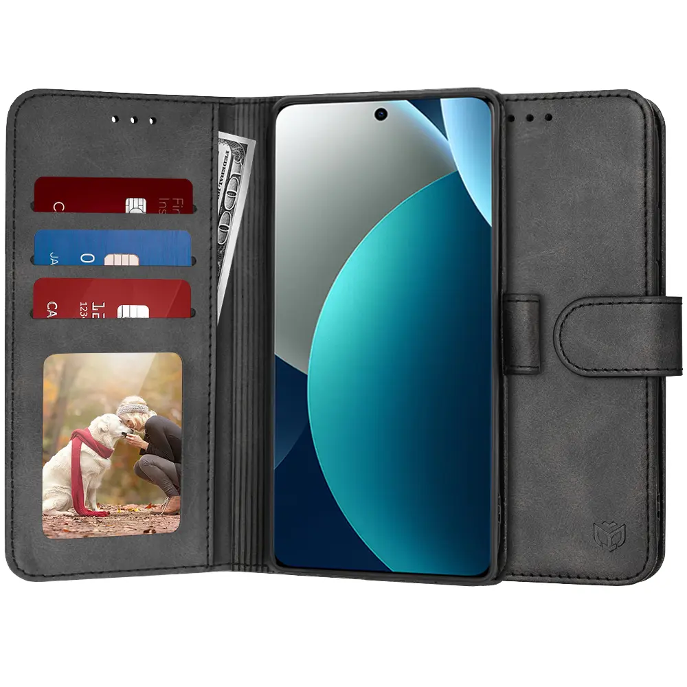 Knížkové pouzdro Techsuit Diary Book na Xiaomi Redmi Note 15 Pro 4G černé