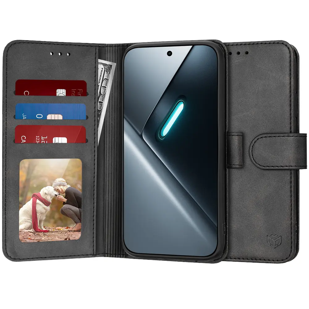 Pouzdro Techsuit Diary Book Xiaomi Poco X8 Pro černé