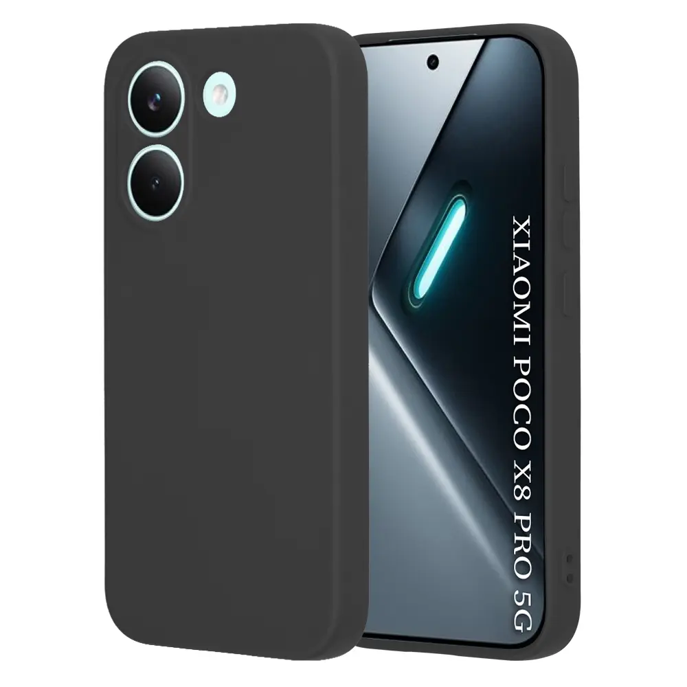 Kryt Techsuit SoftFlex Xiaomi Poco X8 Pro černý