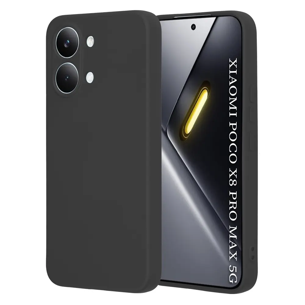 Kryt Techsuit SoftFlex Xiaomi Poco X8 Pro Max černý