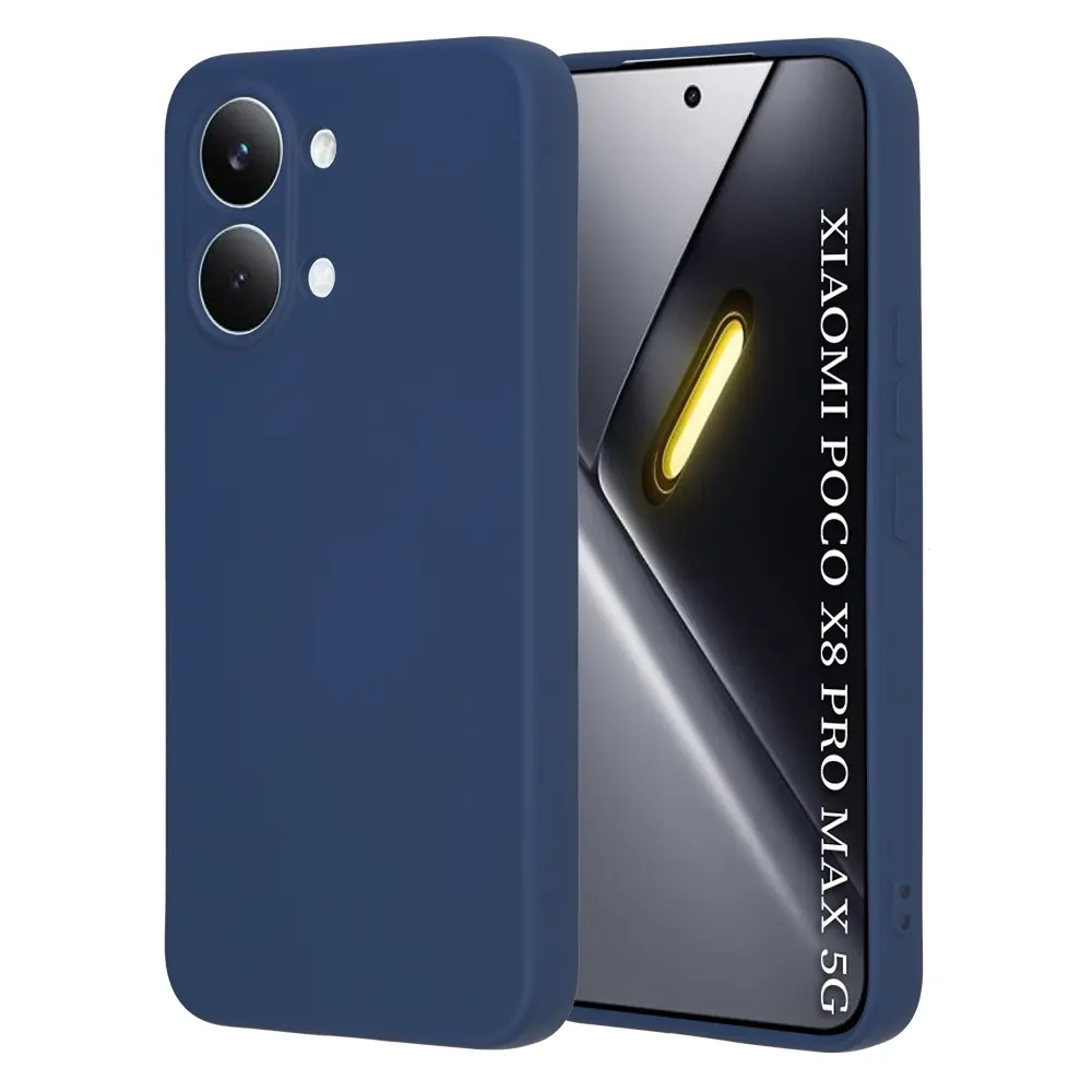 Kryt Techsuit SoftFlex Xiaomi Poco X8 Pro Max tmavě modrý