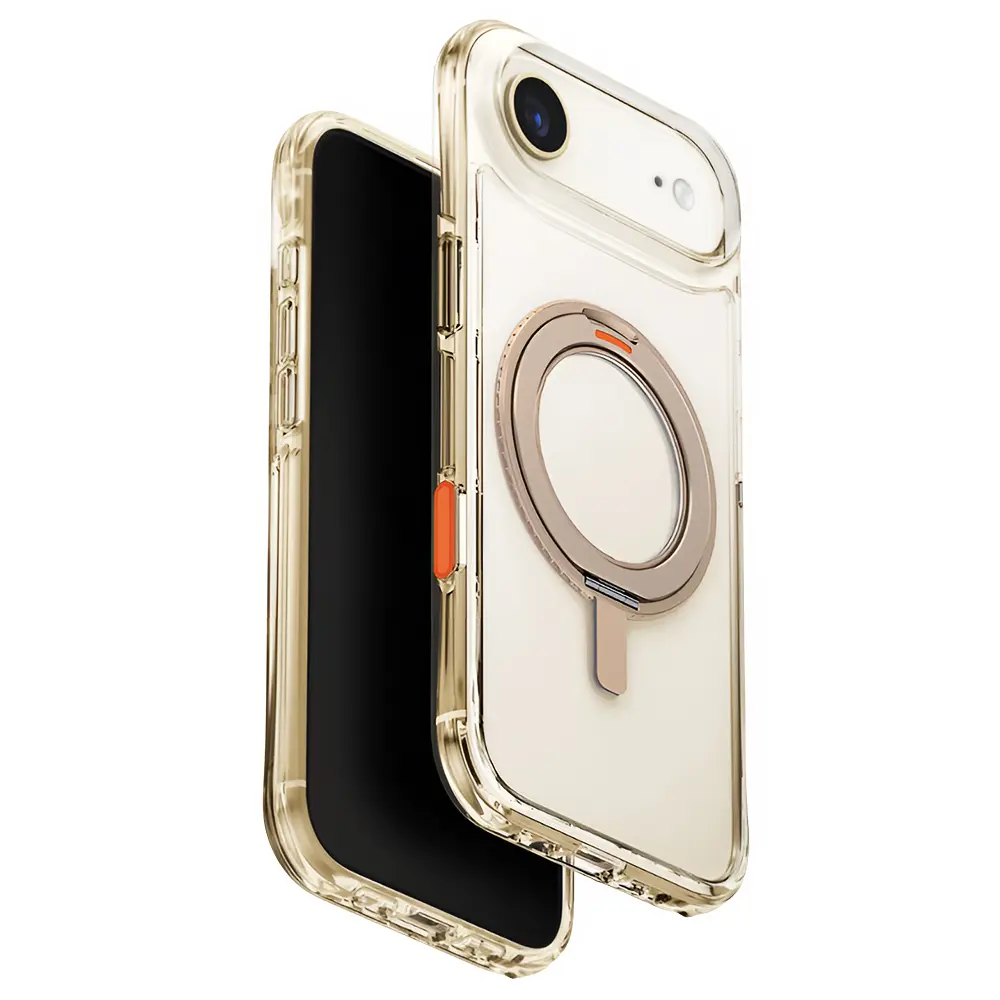 Kryt UNIQ Swivix 360° Kickstand iPhone 17 Air zlatý