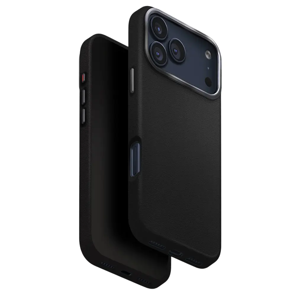 Kryt UNIQ Lyden Leatherette iPhone 17 Pro černý