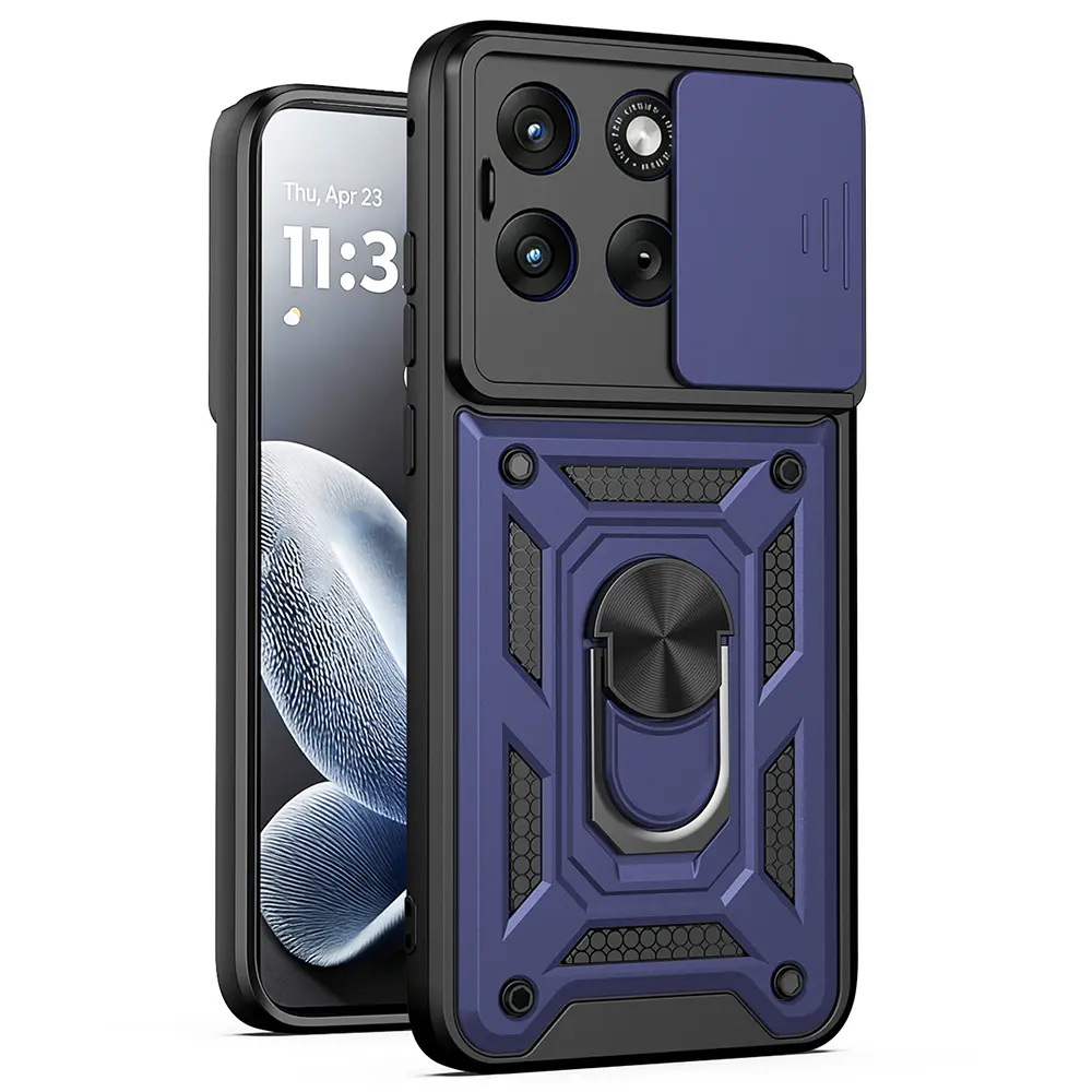 Kryt Techsuit CamShield Series pro Motorola Edge 70 Fusion modrý