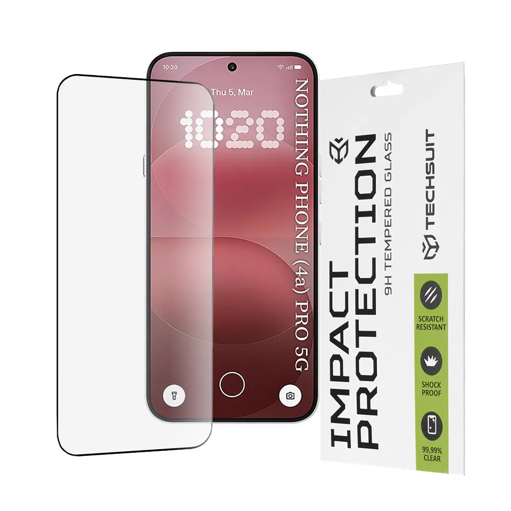 Ochranné sklo Techsuit 111D Full Cover / Full Glue Glass Nothing Phone (4a) Pro černé